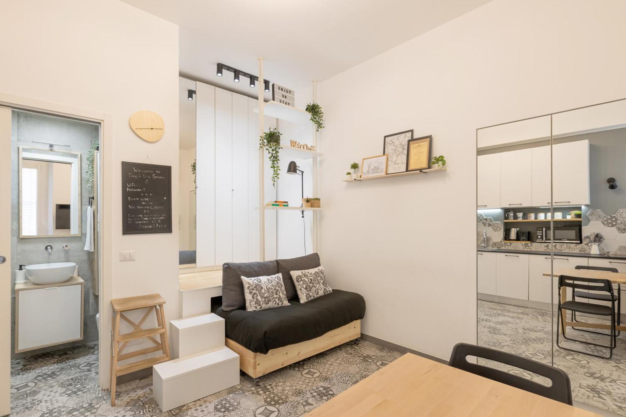 Tiny & Tidy Studio In The Key Area Of Milano Exterior foto